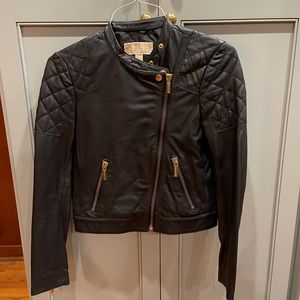 Michael Kors real leather jacket